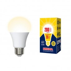 Лампа светодиодная E27 25W 3000K матовая LED-A70-25W/3000K/E27/FR/NR UL-00004469