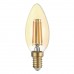 Лампа светодиодная филаментная Thomson E14 5W 2400K свеча прозрачная TH-B2113