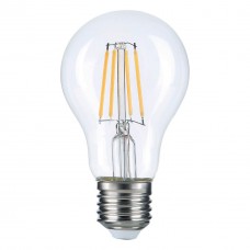 Лампа светодиодная филаментная Thomson E27 5W 4500K груша прозрачная TH-B2058