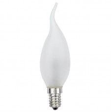 Лампа галогенная Uniel E14 60W матовая HCL-60/FR/E14 flame 01084