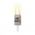 Лампа светодиодная Uniel G4 1,5W 3000K прозрачная LED-JC-12/1,5W/WW/G4/CL SIZ05TR UL-00000183